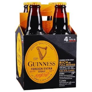 Guinness Foreign Stout 4pk 12oz Bottles